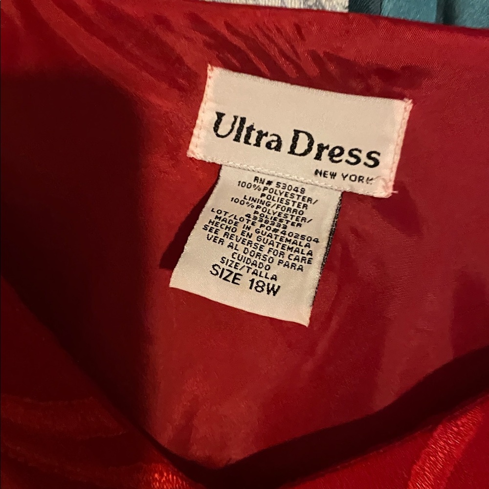 Ultra Dress Collection Red Dress